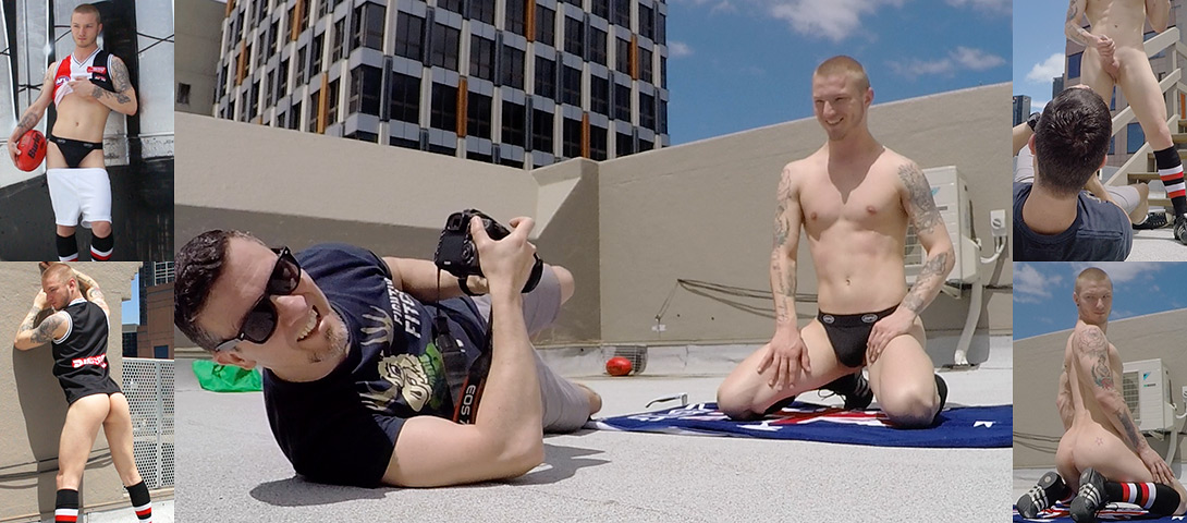 My rooftop shoot with the very sexy Sarpa Van Rider