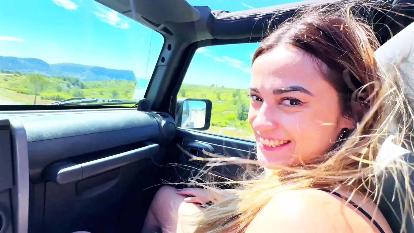 On a Car Ride, Marta Asks for a Hard Break