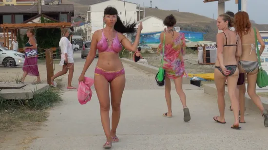 Painted bikini