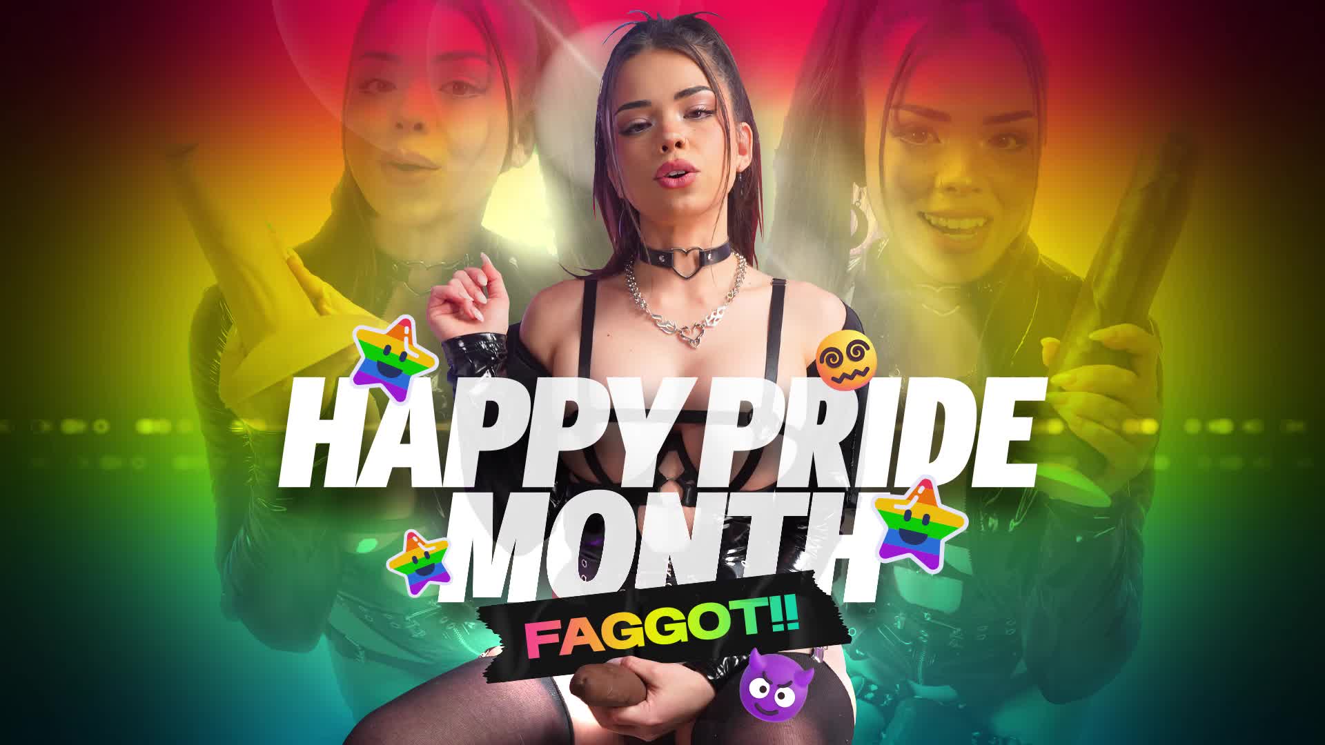 Happy Pride Month Faggot