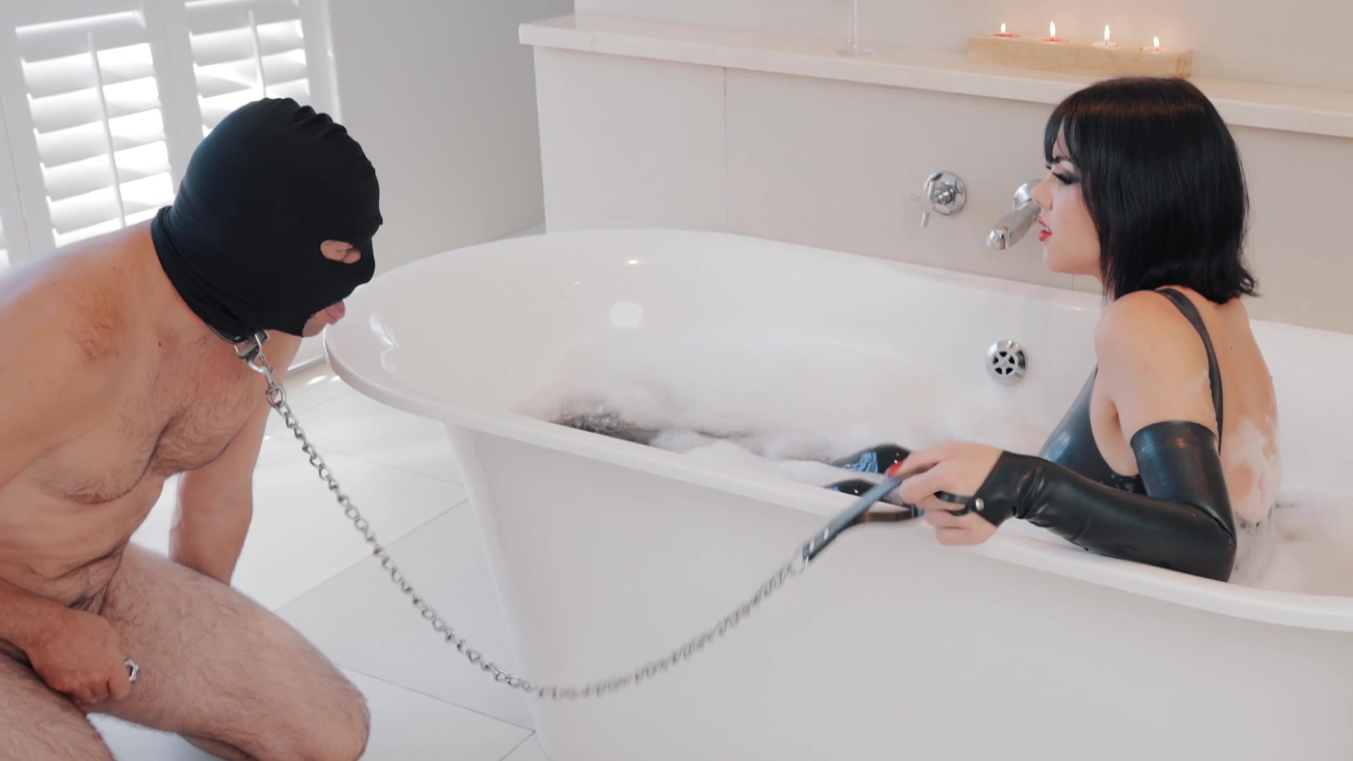 Wet & Shiny Chastity Tease