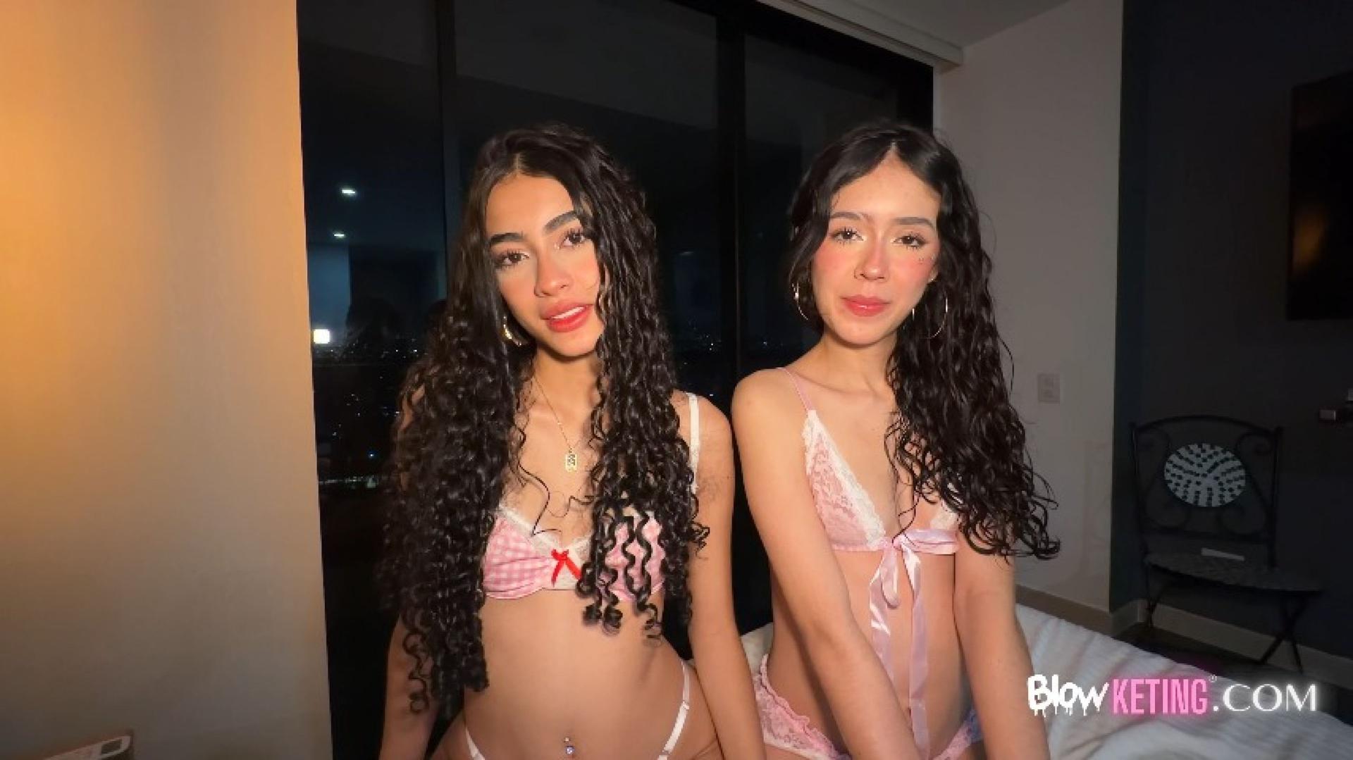 3some - Skinnycurly & Lilibaby18 #1 Official 3some