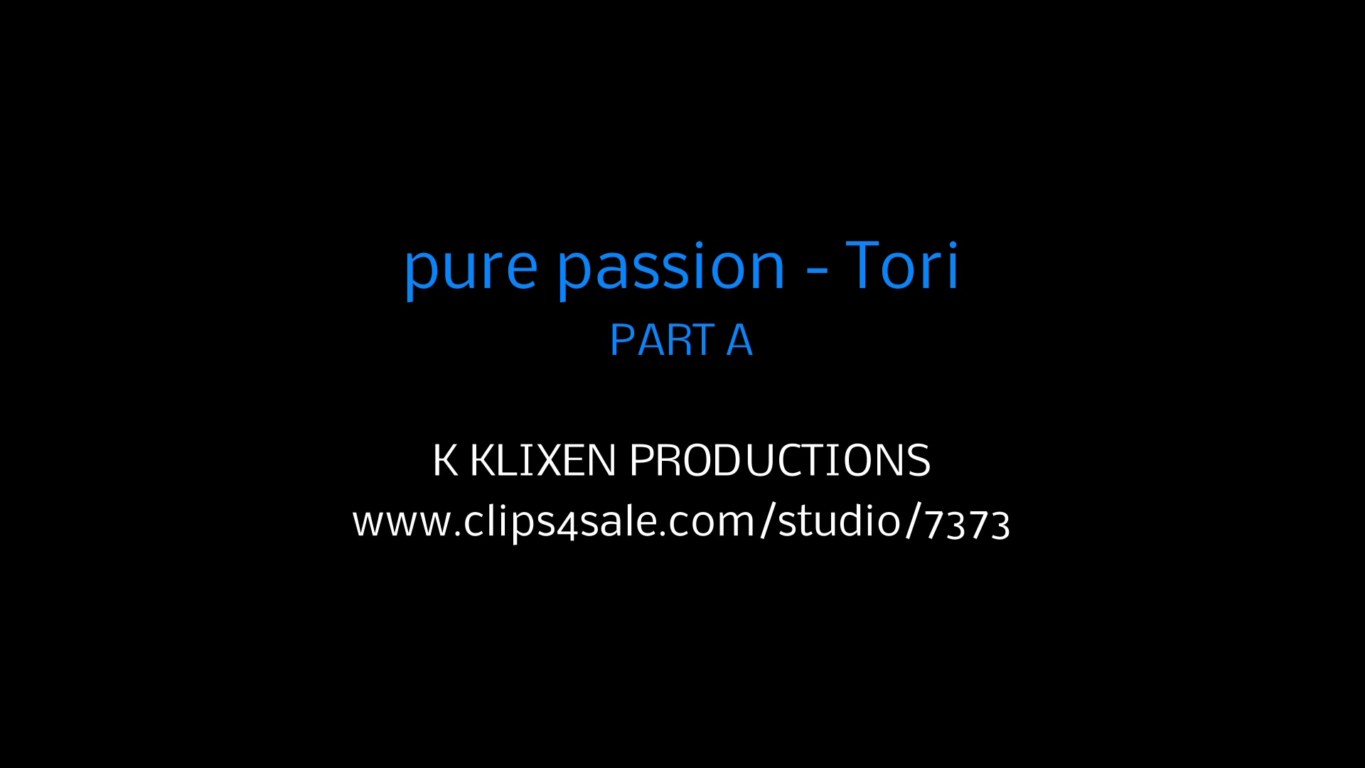 K pure passion - Tori (PART A)
