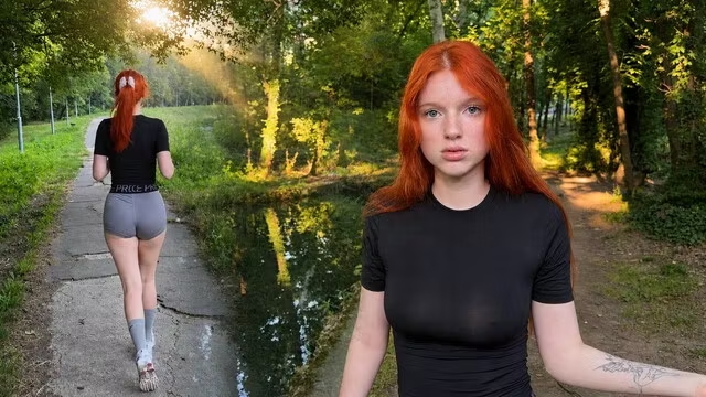 I Met a Hot Stranger on My Morning Run and Fucked Her Hard