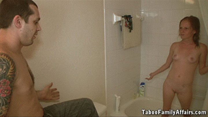 Brother Bathroom Blowjob