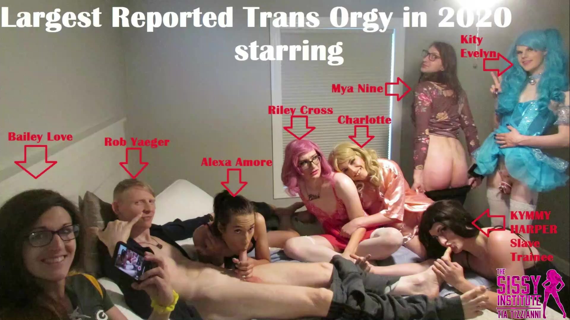 Largest Trans Orgy 2020 8 FUCKEES