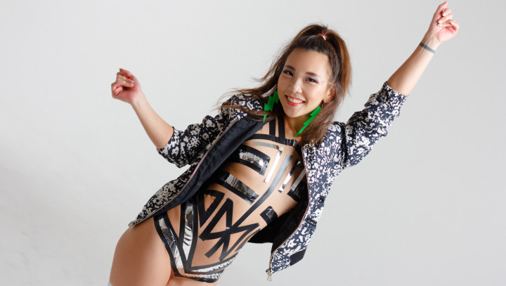 80's DANCE AND SWEAT Girl! TAPE FUN