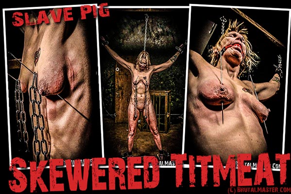 Slave Pig - Skewered Tit Meat