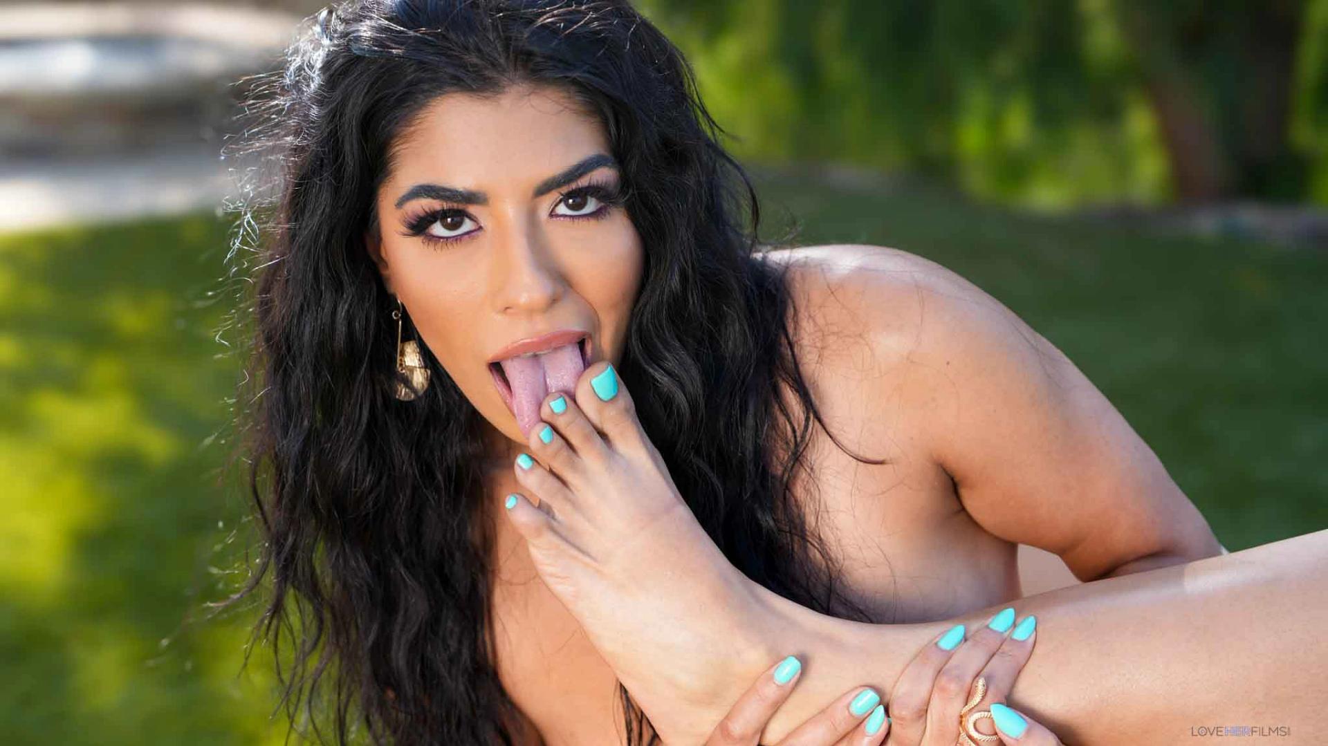 JOI Feet Tease With Jasmine Sherni