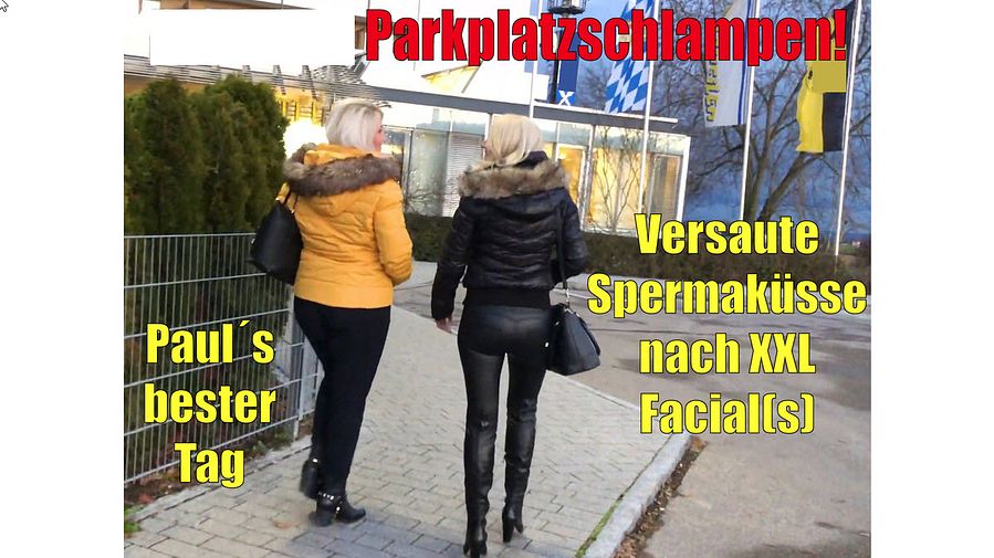 Kinky parking sluts | Kinky cum kisses after XXL Facial (s)! FFM