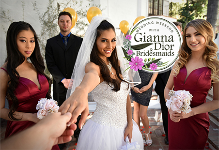 Wedding Weekend with Gianna Dior & Bridesmaids