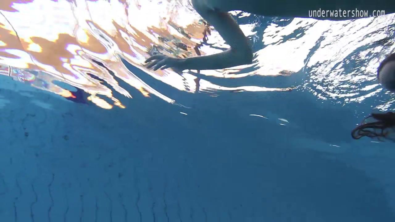 Clara and Umora Bajankina lesbians in the water