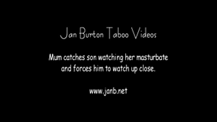 Mum catches step-son spying and him to watch