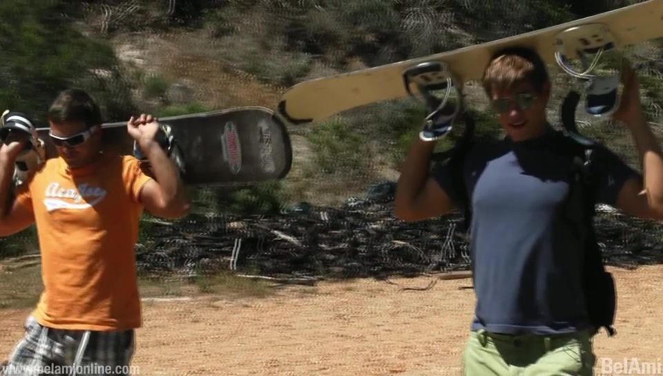 Sand Surfing Part 1: Luke Hamill and Colin Hewitt