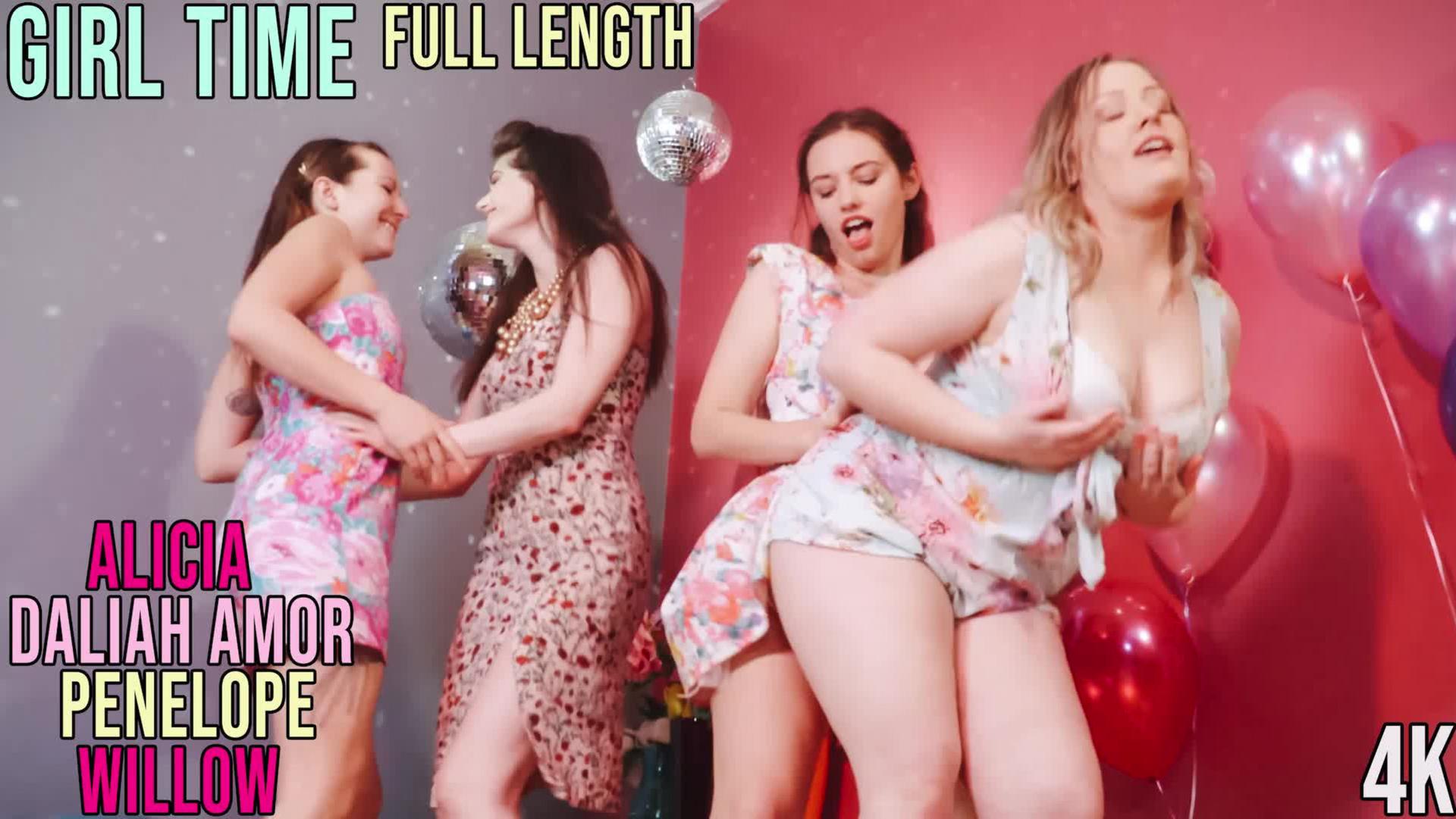 Alicia, Daliah, Penelope & Willow - Girl Time Ext.