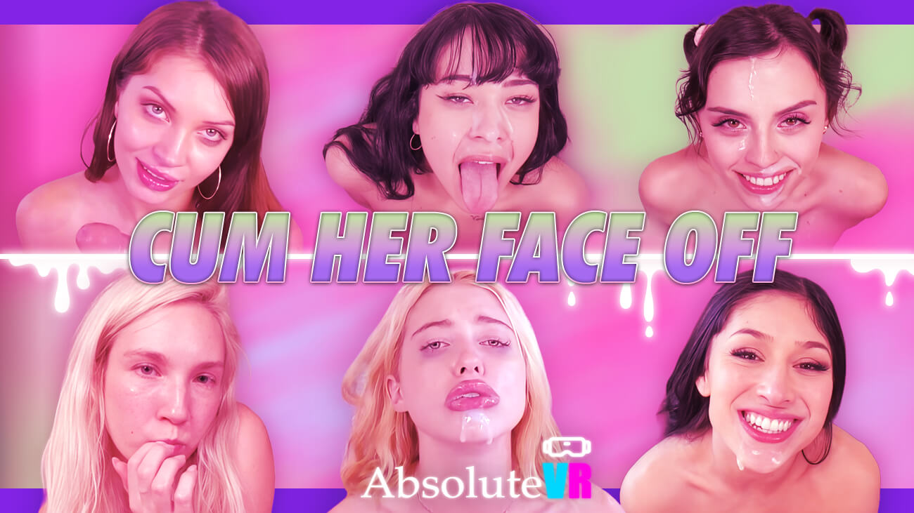 Cum Her Face Off