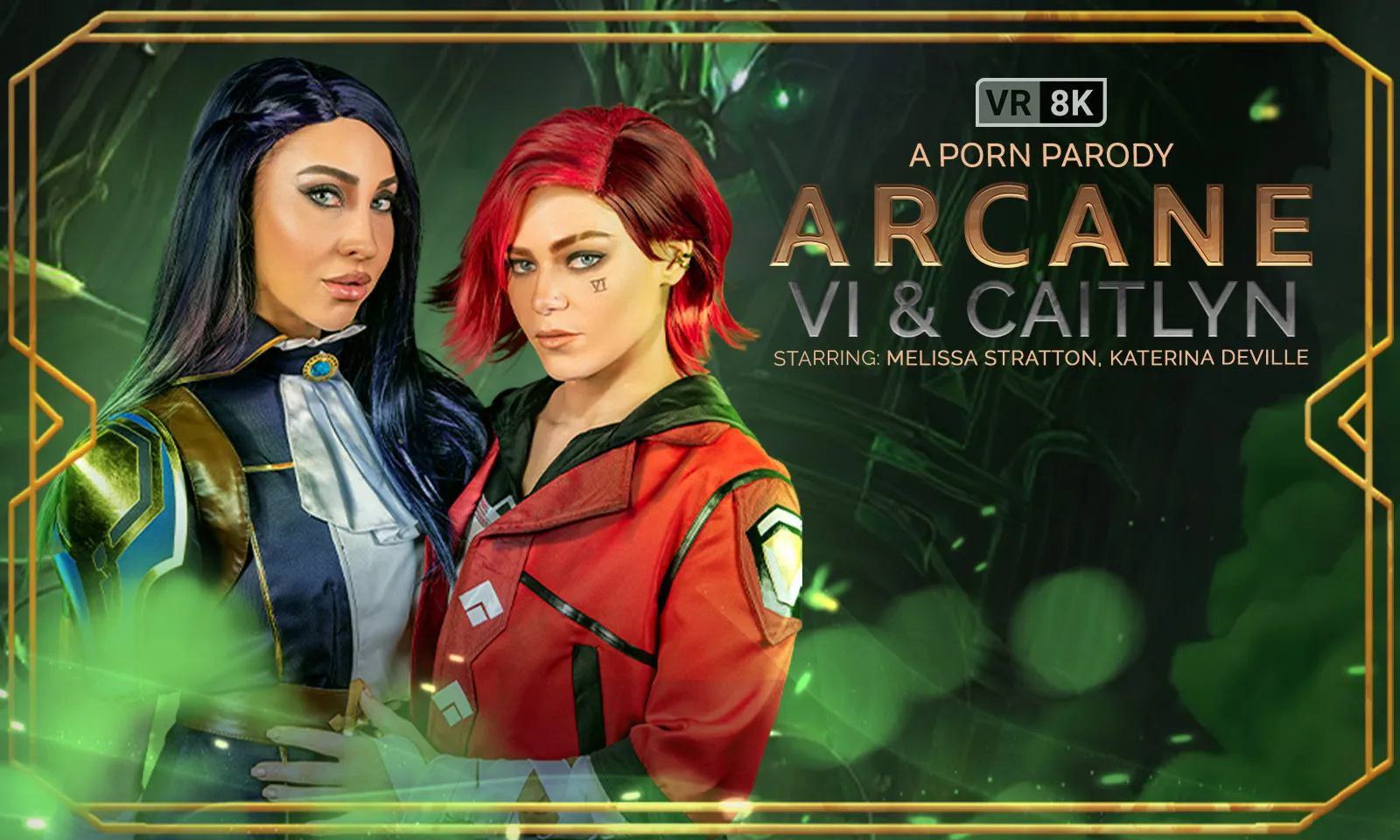 Arcane: Vi & Caitlyn (A Porn Parody)