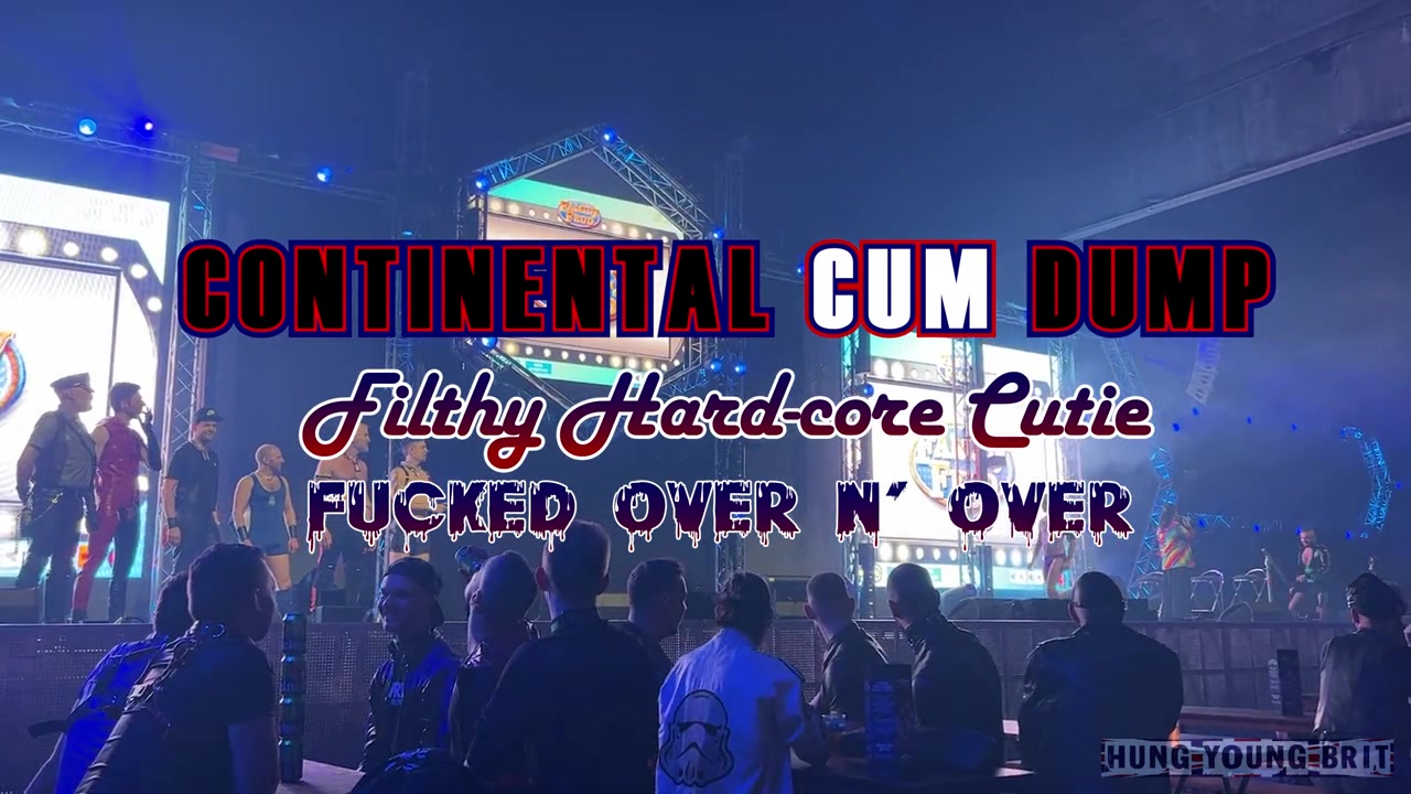 Young Continental Cum-dump Proper perverse tattooed cutie FUCKED sloppy TAG TEAM -2 Vids IN 1