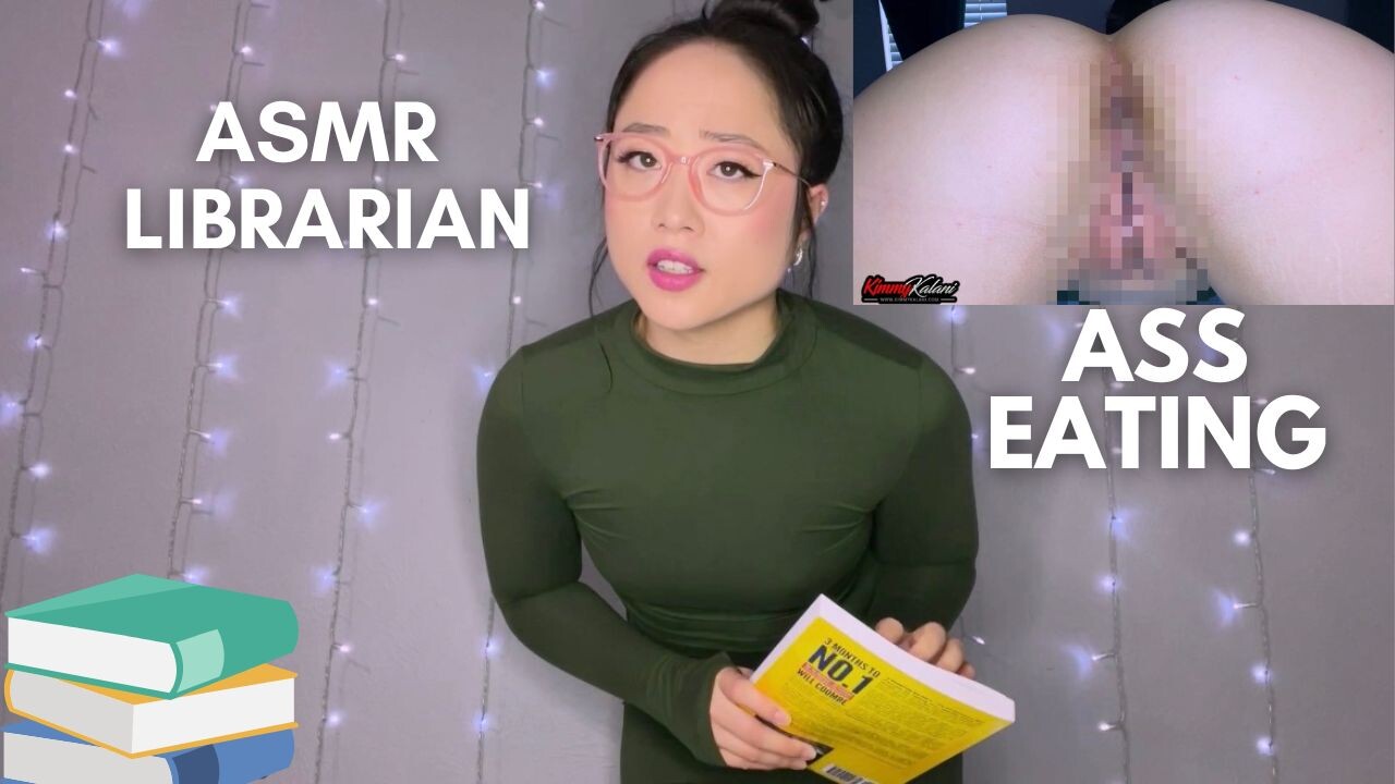Librarian Makes You Eat Her Asshole -ASMR