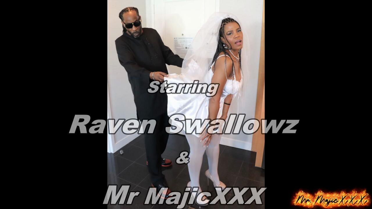 The Best Man Gives Raven Swallows A Facial Before Wedding
