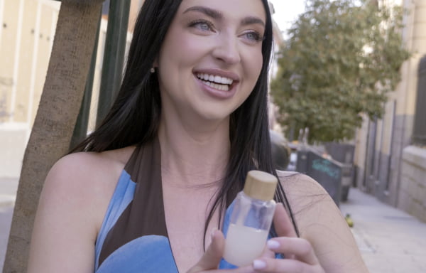 Adelina Jameson #1 - Interview before Bukkake