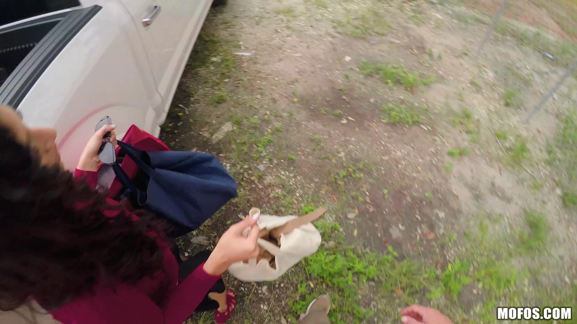 Leaving Her Baggage Behind