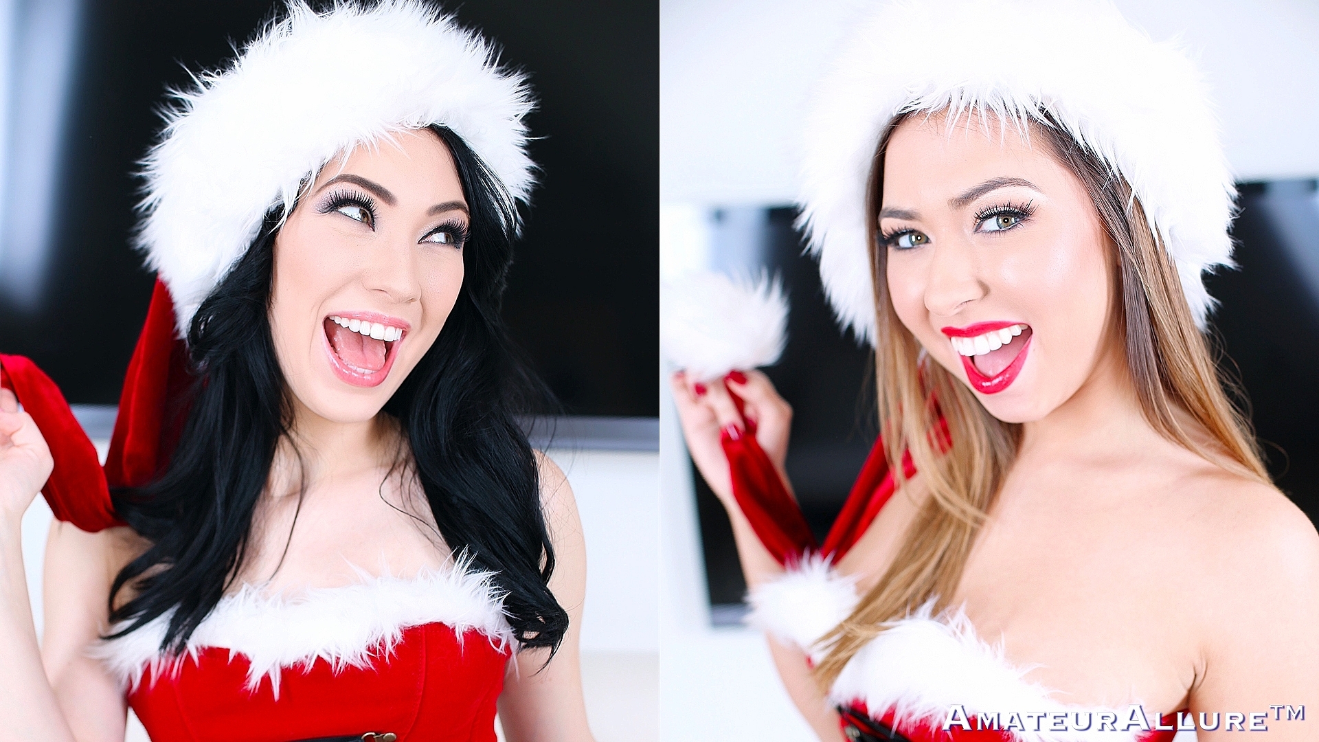 Amateur Allure Features Aria Alexander and Melissa Moore, Santa Gave Me Cum For Christmas in 4K