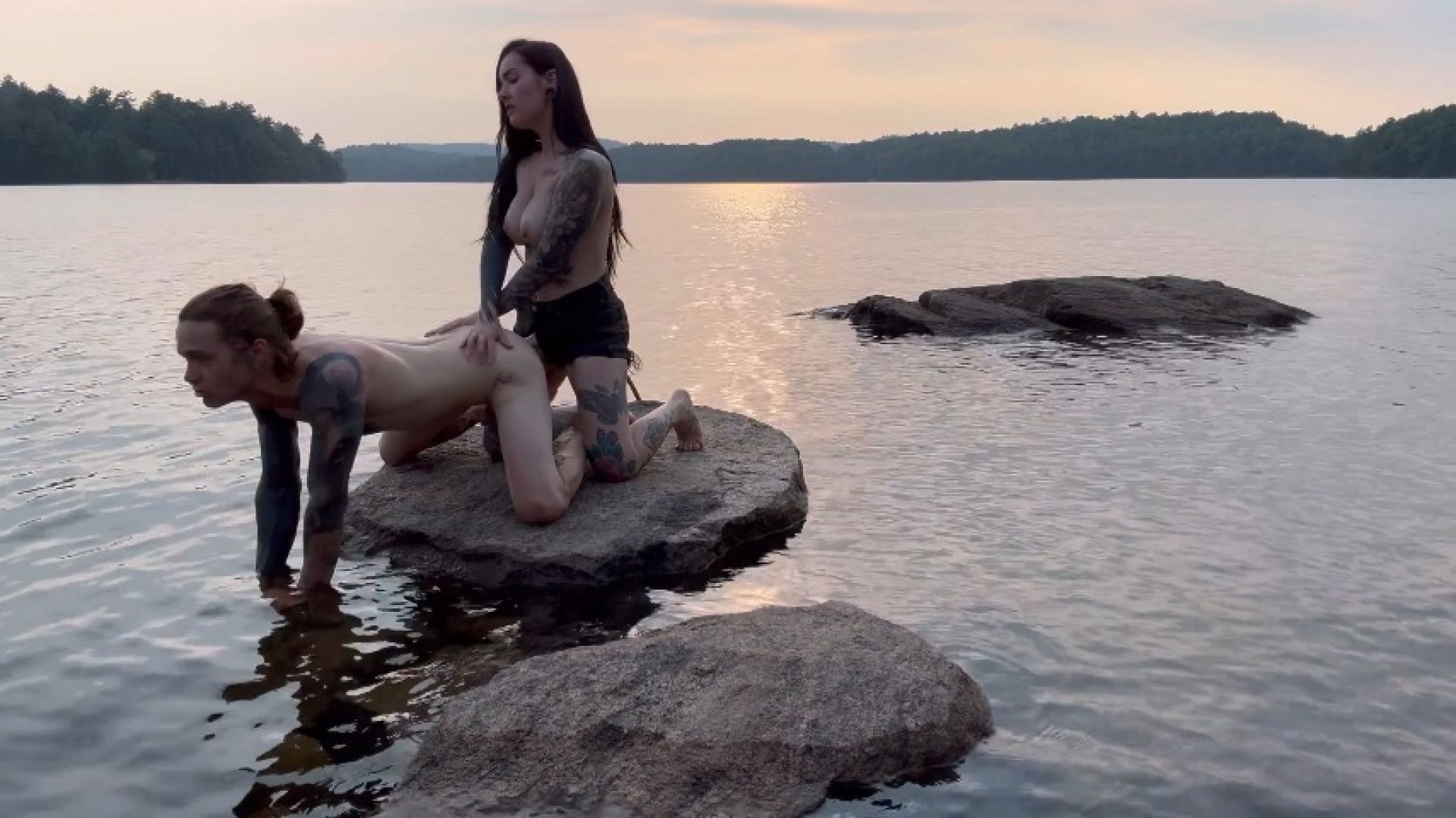 Camping Trip Pegging Gone Wild