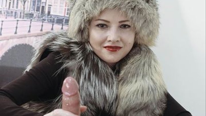 POV Fur Hat HandJob