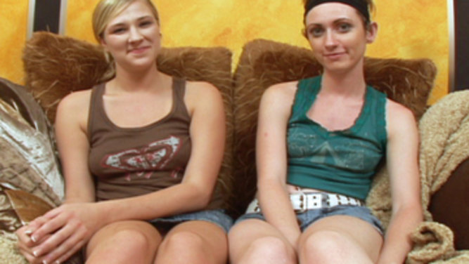 These two hot little sluts are horny as hell...