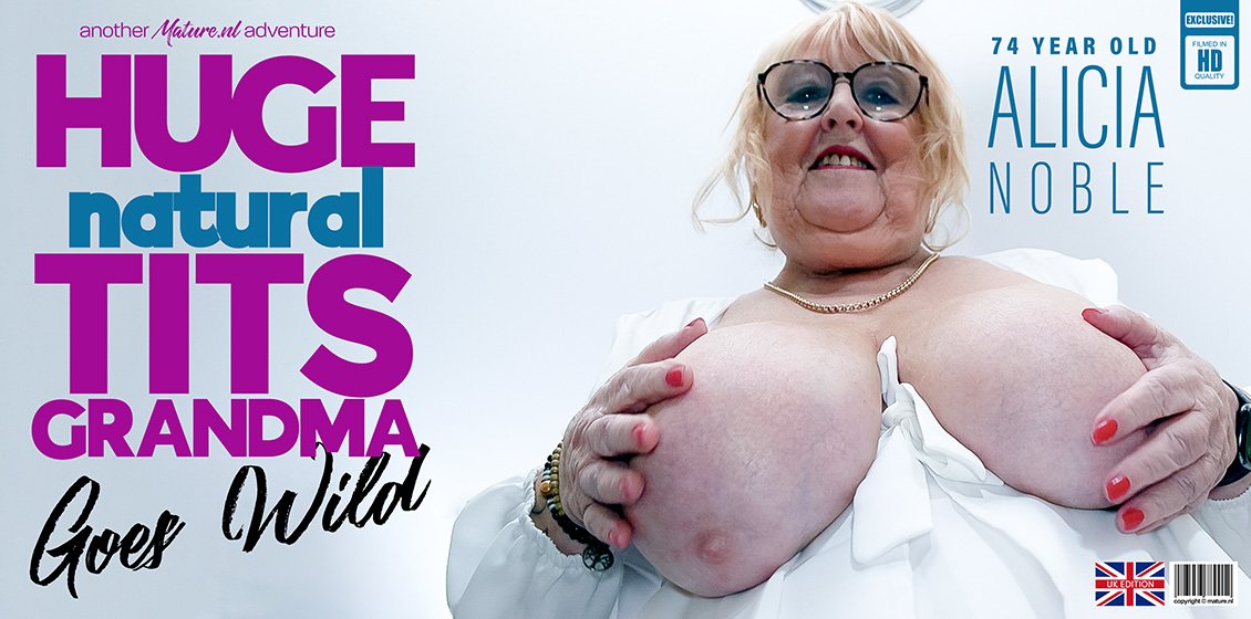Huge Natural Tits Grandma Goes Wild