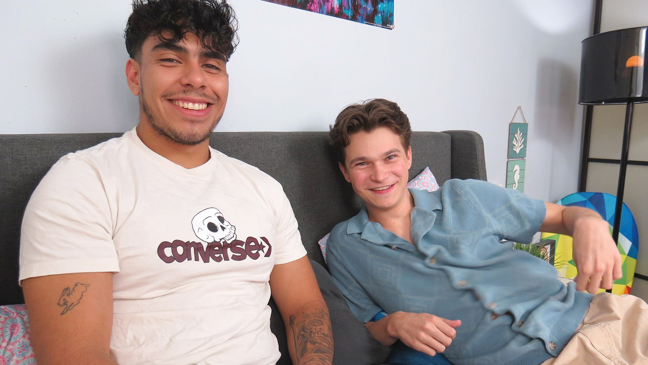 Hairy Boy Gets Bare Twink Cock Up Ass