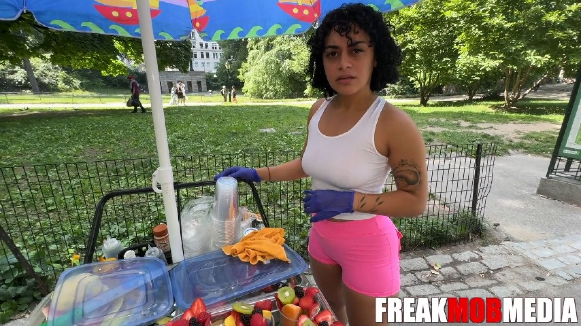 Big Booty Latina Quits her Job to do Porn