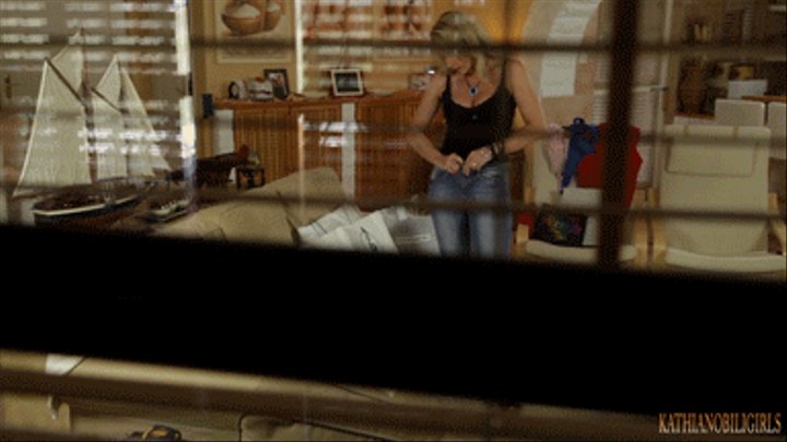 Step-Mommy's new jeans make your cock so hard in your pants!!!