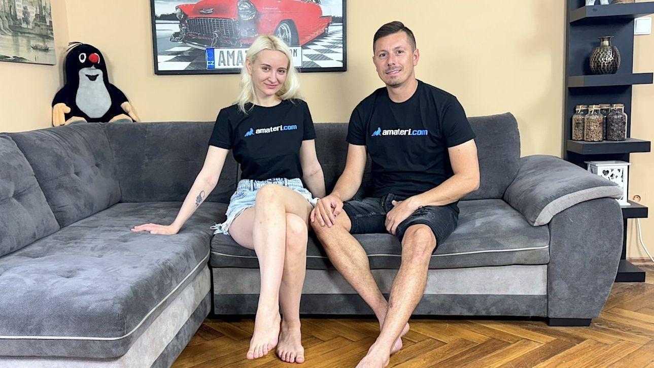 Amazing blonde wants to shoot amateur porn