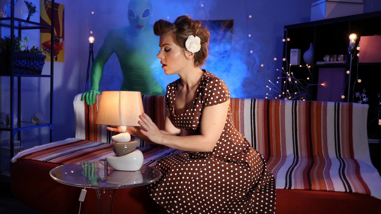 Mom gets probed on Halloween