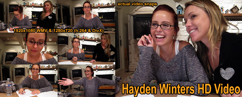 Hayden Winters Behind the Scenes