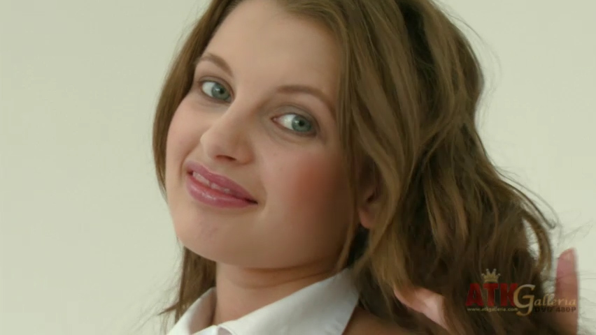 Lida Moans and Sighs As She Touches Her Pussy