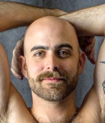 Champ the Leather Pup Cuir