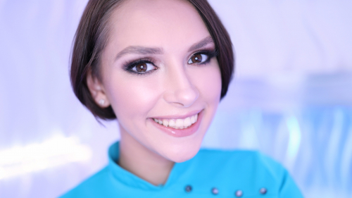 Swallow Salon Presents Natalie Porkman Giving a Blowjob and Swallowing Sperm