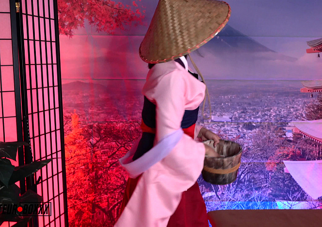 Asian Princess Controlled by Her Master