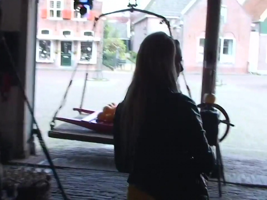 Tourist in Edam wants her guide's dick