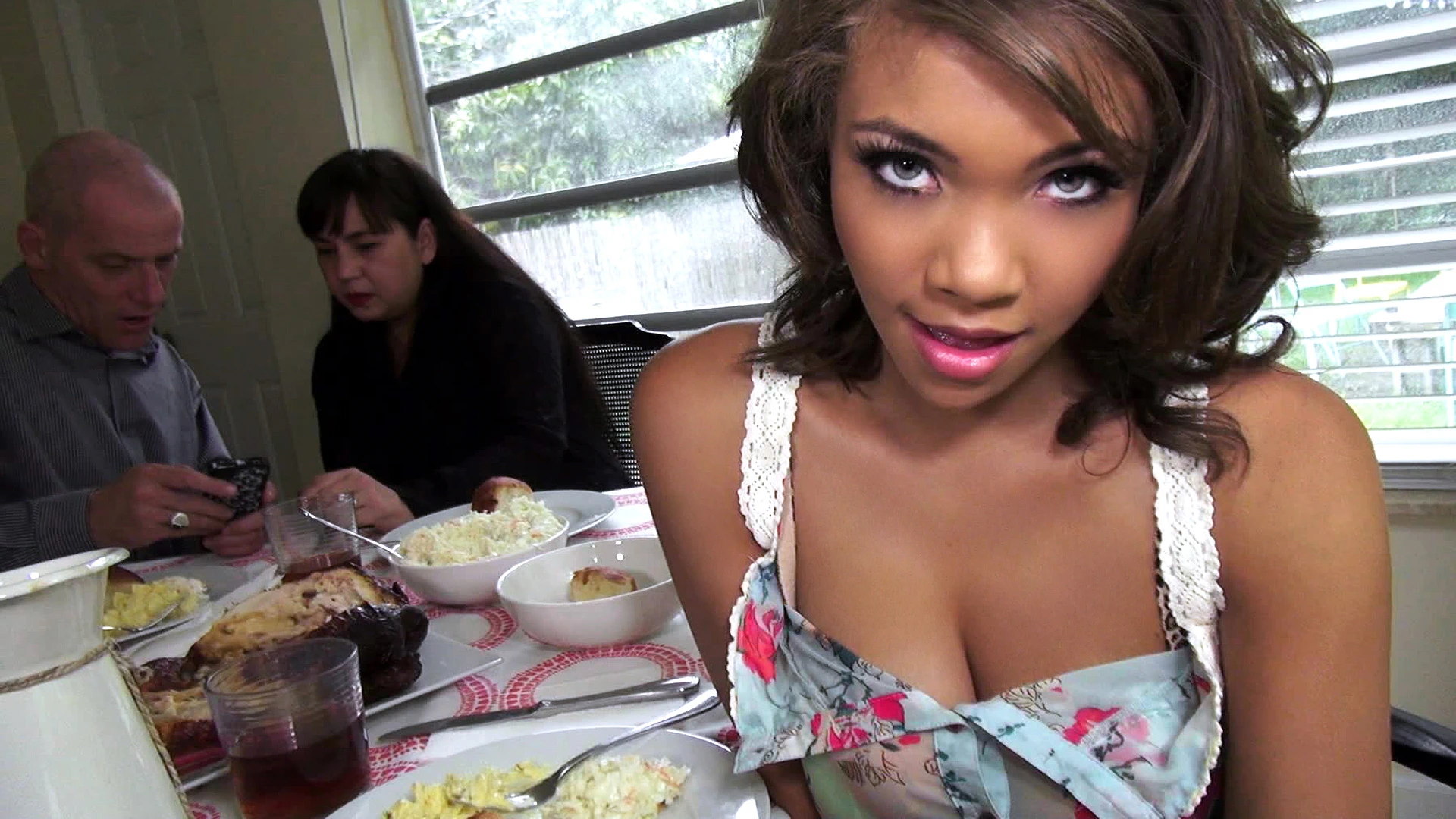 Bad Girl Makes Porn at Folks' Home