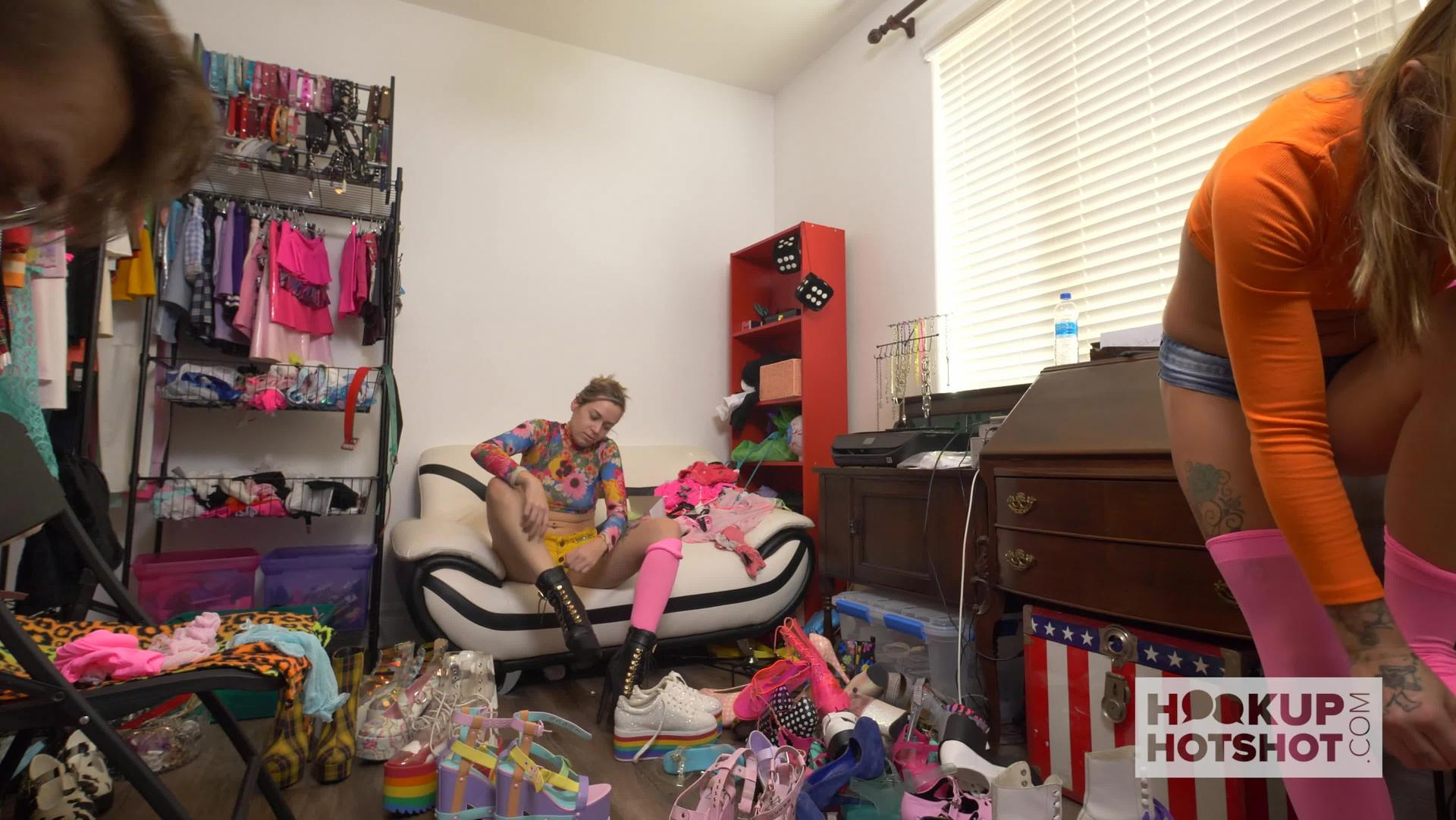 Mia Kay & Rory Knox Threesome BTS