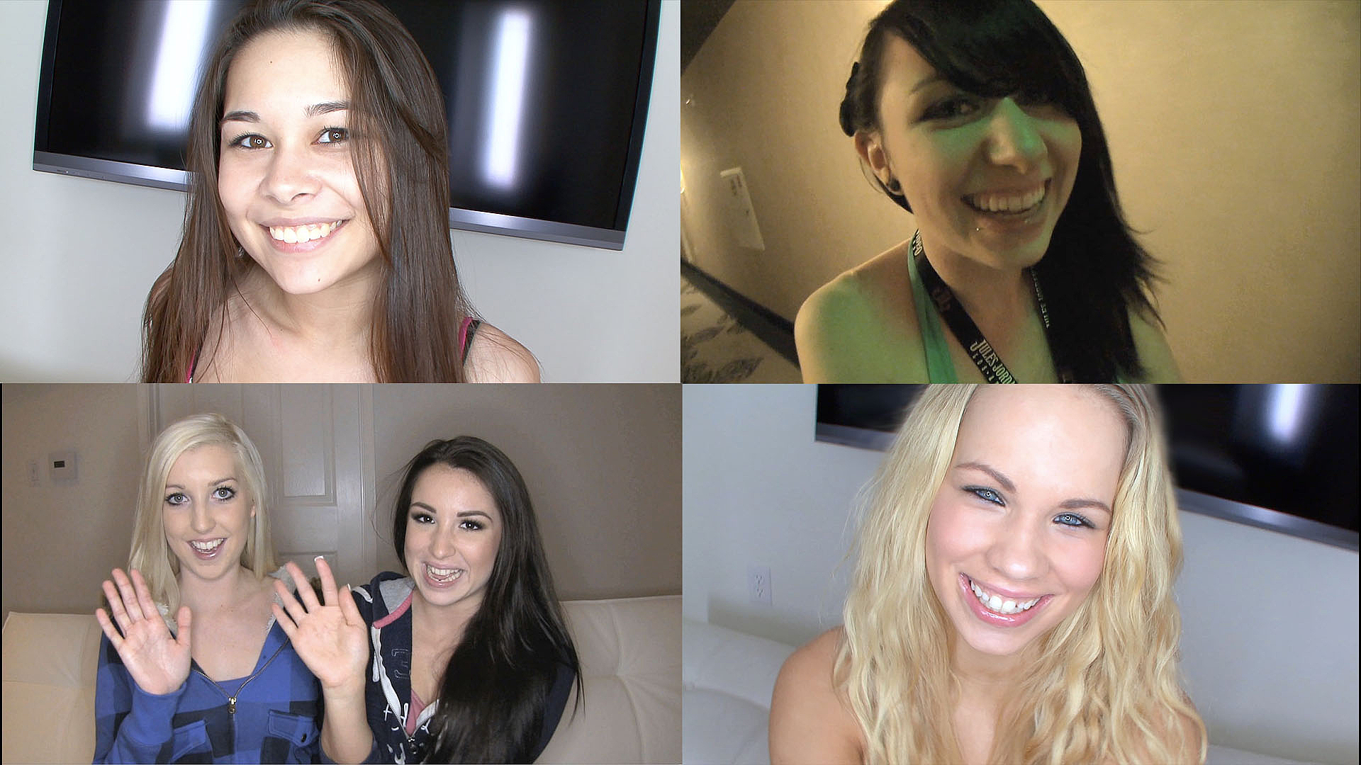 Pre-Auditions 23, Kira Sinn, Lola Foxx, Callie Cobra, Dakota Charms, and Britney Young All Swallow