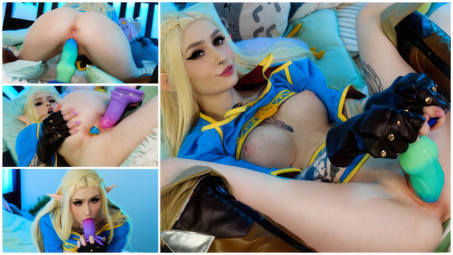4K Zelda is too horny to wait Link