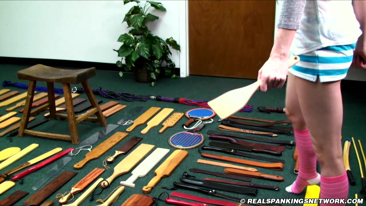 KJ Interviewed And Spanked