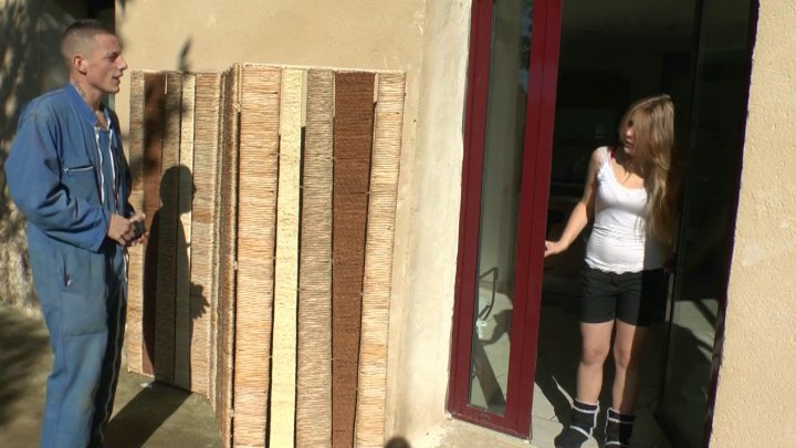 Teen Slut Gets Her Ass Pounded and Creamed Outdoor