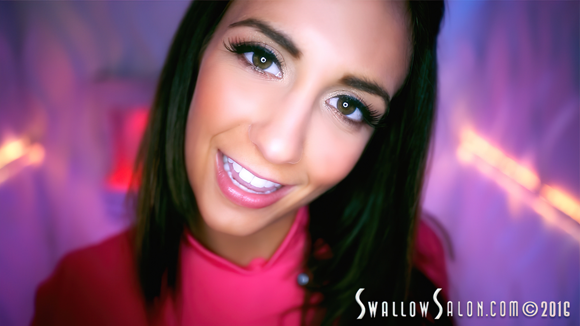 Swallow Salon Presents Layla London Natural Busty Beauty Gives Great Head in Stunning 4K