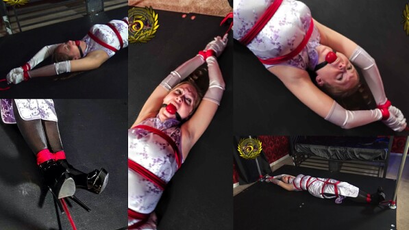 Glamour Girl Bound and Helpless